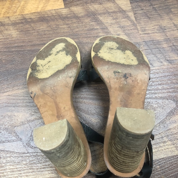 Madewell The Adler Strappy Block Heel Sandal Black - Picture 8 of 8